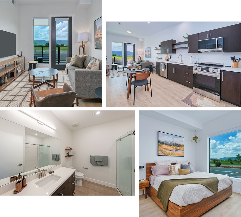 apartments in Victor Idaho with unit amenities