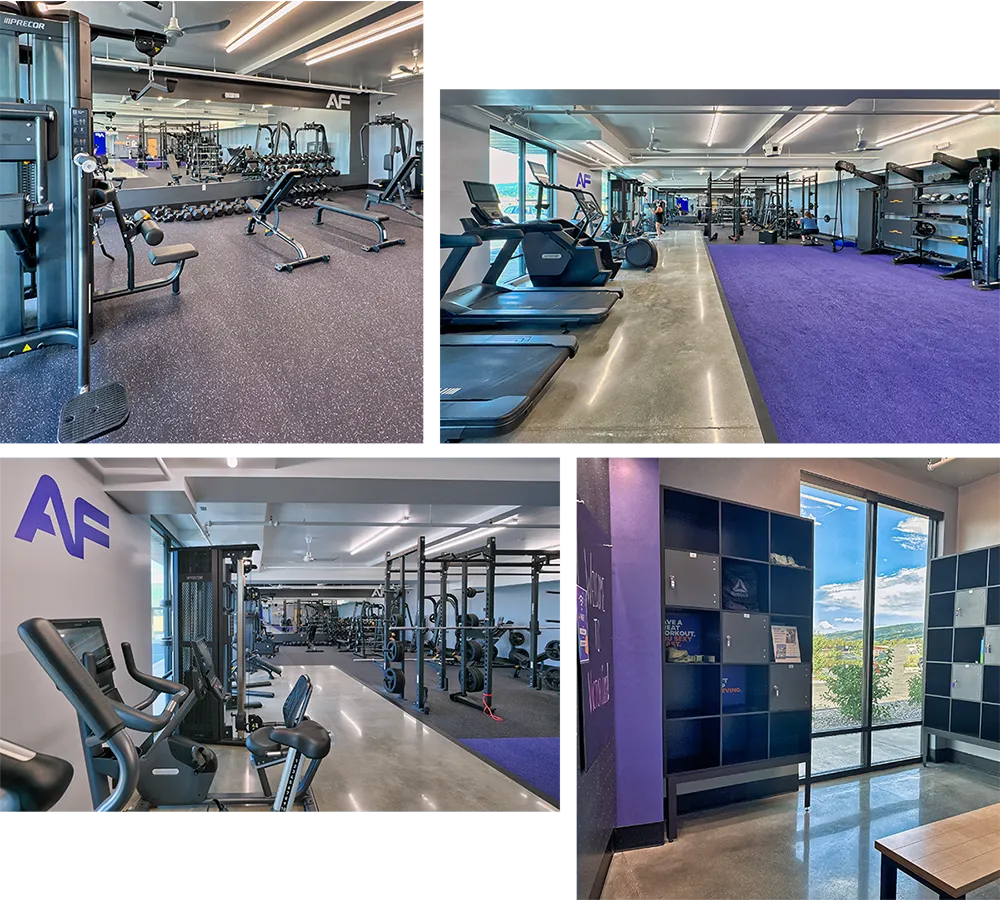 Anytime Fitness interior