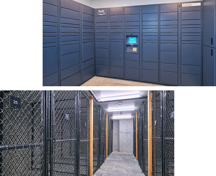 storage and package options at apartments for rent victor idaho
