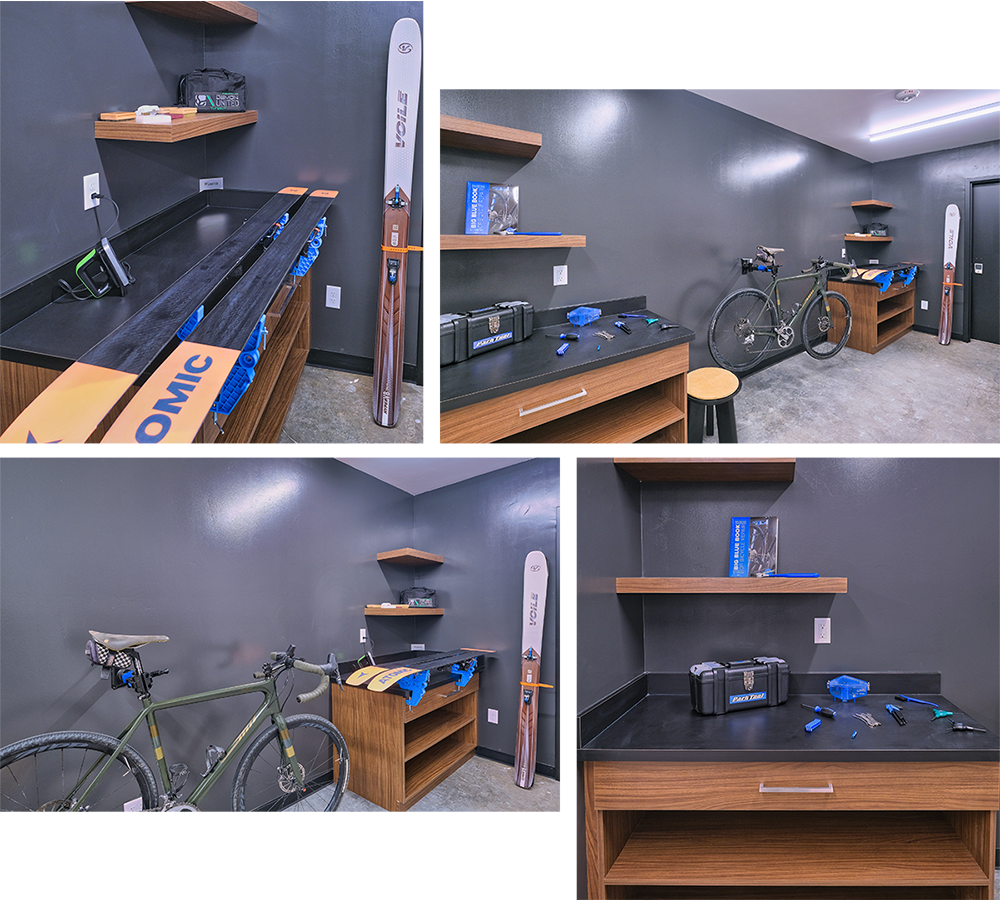 mountain bike and ski tuning shop